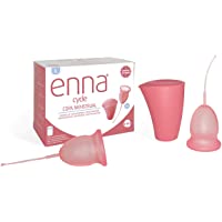 Enna Cycle - 2 Copas menstruales y Caja esterilizadora